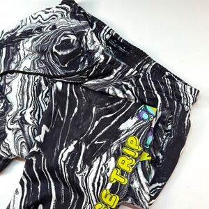 Public Record‎ Men's M Jogger Pants Marble Print Graphic "Have A Nice Trip"